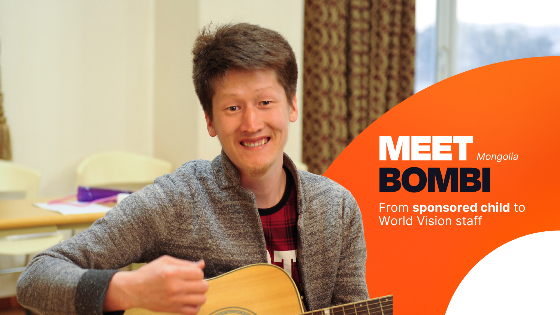 sponsored children Mongolia