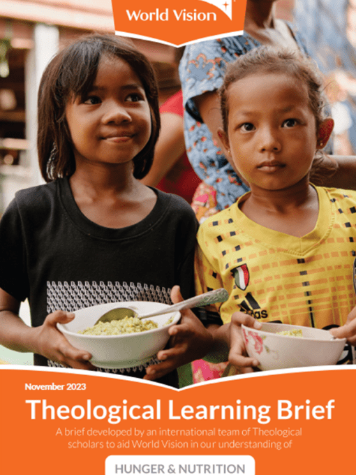 Cover page of Theological Learning Brief