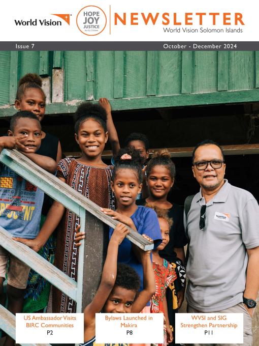 World Vision Solomon Islands FY 24 Final Quarter Newsletter