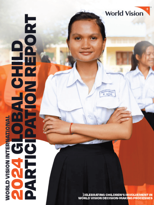 Cover image of 2024 Global Child Participation Report