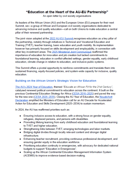 Open Letter Cover