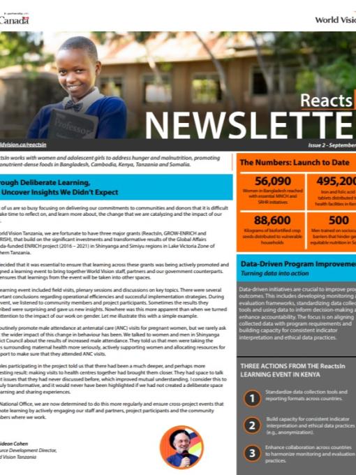 ReactsIn Newsletter Issue 2 Sept 2025