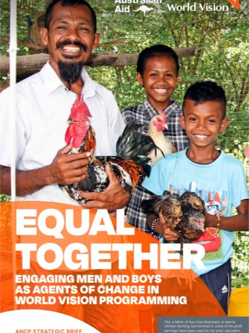 Equal together-Engaging men and boys of agents of change in WV programming