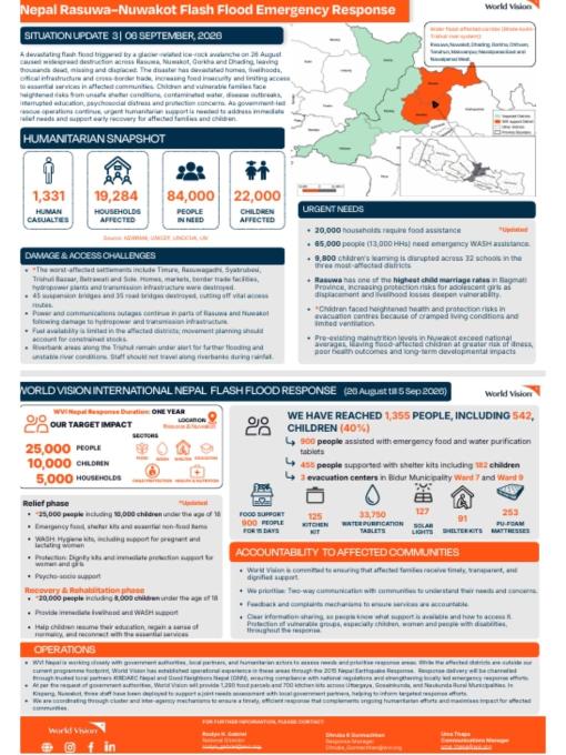 Situation Report 3