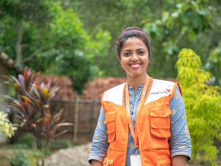 World Vision staff member in Bangladesh
