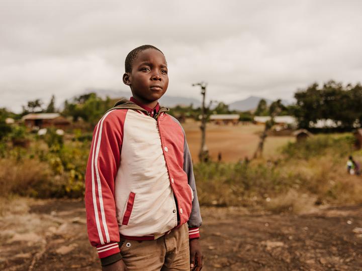Sponsored child in Malawi