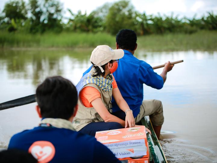 Flood response in Cambodia