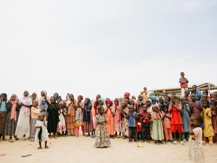 World Vision operates four Child-Friendly Spaces (CFS) near Guéréda