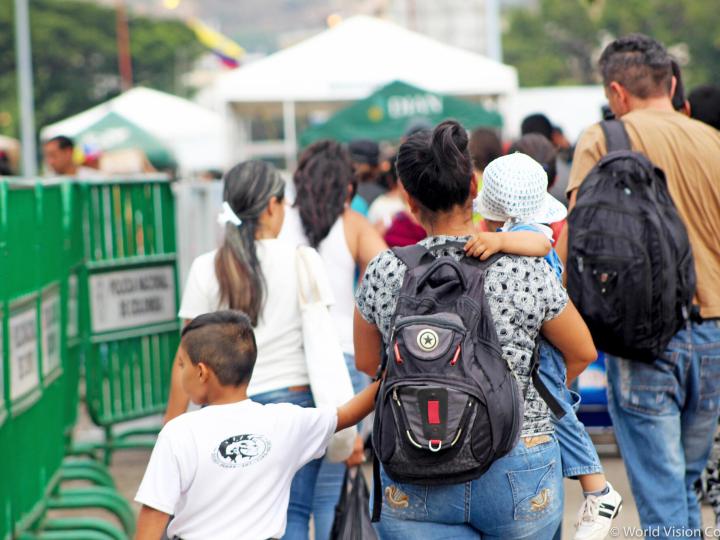 Venezuelan Migrant families