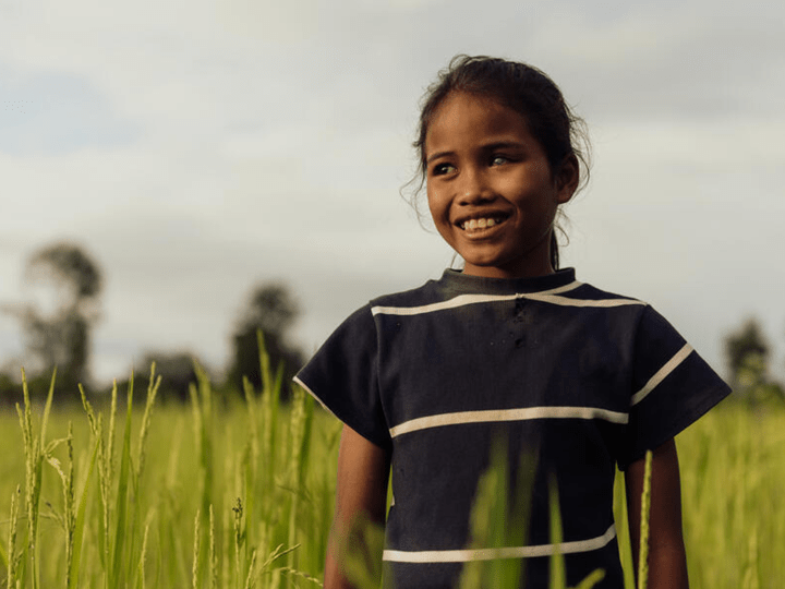 Sreypov 11 child benefitting from sponsorship  in Cambodia