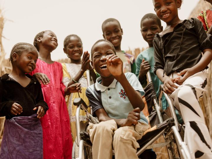 Boubacar and his friends