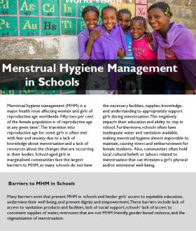 Menstrual Hygiene Learning Brief