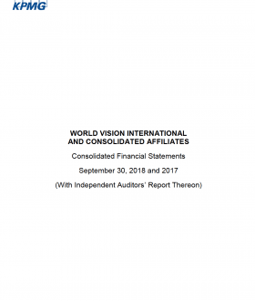 Consolidated Financial Statements 2018 cover image