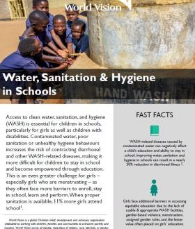 WASH in Schools Learning Brief