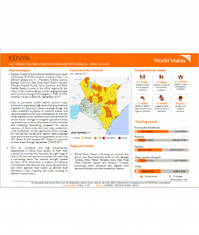 Kenya - April 2019 Situation Report