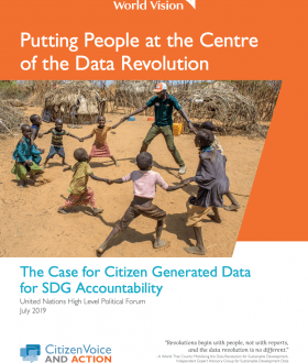 The Case for Citizen Generated Data for SDG Accountability cover
