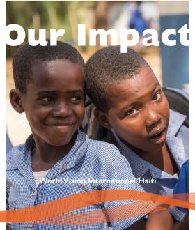 World Vision International Haiti Impact Report - Update 2018