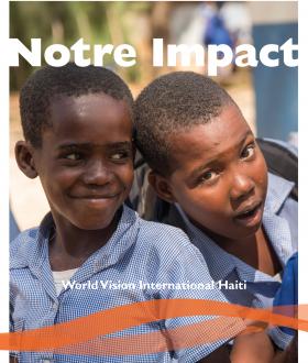 World Vision International Haiti Rapport d'impact - Mise à jour 2018