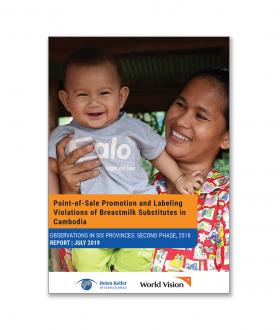 Point-of-Sale Promotion and Labeling Violations of Breastmilk Substitutes in Cambodia