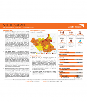 South Sudan - October 2019 Situation Report
