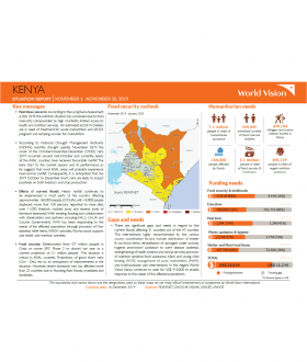 Kenya - November 2019 Situation Report