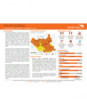 South Sudan - December 2019 Situation Report