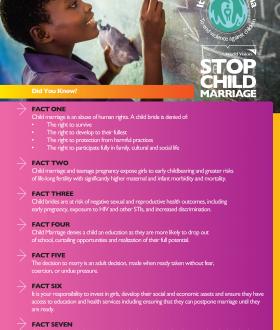 Facts about Child Marriage in Zambia