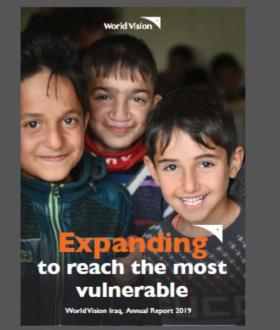 World Vision Iraq Annual Report 2019 Cover