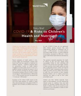 COVID-19 Policy brief cover image