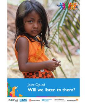 Joint Op-ed Will we listen to them?