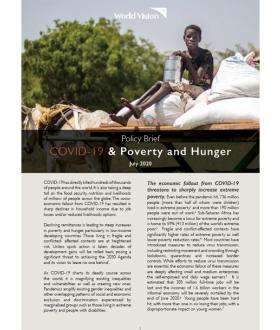 COVID-19 Policy brief Poverty and Hunger