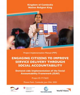 Engaging Citizens to Improve Service Delivery Through Social Accountablity