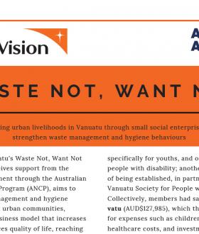 Waste Not Want Not Project Fact Sheet