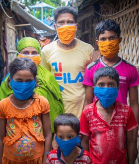 At the time of reporting, 317,528 positive cases, 211,016 recoveries and 4,351 deaths had been reported. Currently, more than 860,000 Rohingya reside in the world’s largest, most densely populated refugee camp in Cox’s Bazar, Bangladesh. 