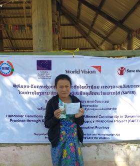 WV Laos l Situation Report on COVID-19 and Flood Responses 