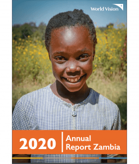 cover of annual report zambia