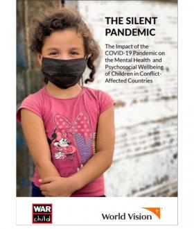 The Silent Pandemic Report Cover_child in mask