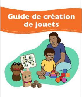 World Vision Toy for Early Childhood Development Dark Skin Tone in French