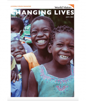 Changing Lives Magazine, Issue 6 Cover