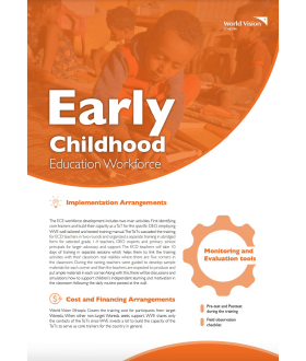 Early Childhood Education Workforce 