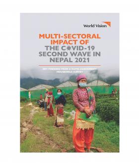 Multi-sectoral impact of the COVID-19 second wave in Nepal – 2021 cover