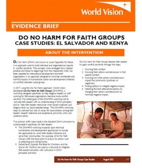 F&D first do no harm PDF from El Salvador and Kenya