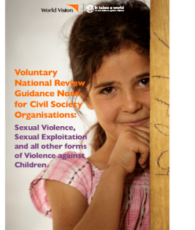 Voluntary National Reviews: Guidance Note on Violence Against Children