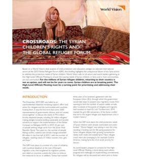 crossroads: Syrian children's rights