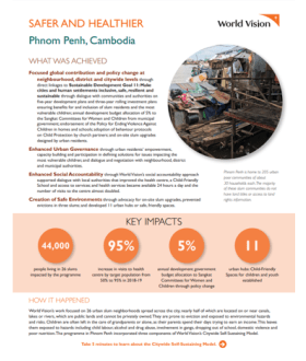 Urban Case Study - Cambodia