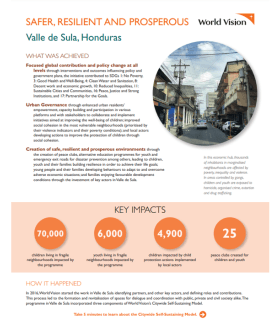 Urban Case Study - Honduras