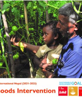 Livelihoods intervention flyer cover