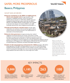 Urban Case Study - Philippines