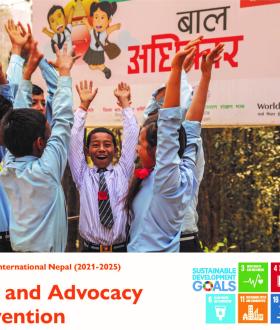 Policy and Advocacy intervention flyer cover
