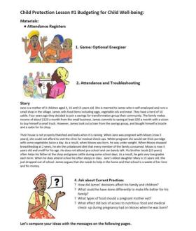 child embedded modules flip charts